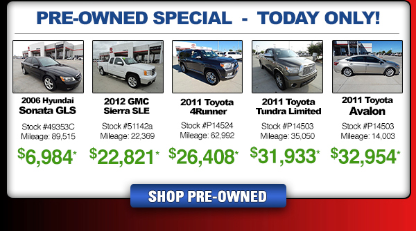 Shop PreOwned